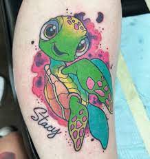 Squirt tattoo