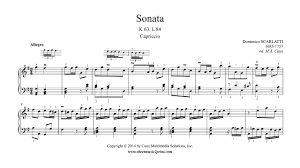 K.9 in d minor 07:474. Scarlatti Sonata K 63 L 84 Capriccio Youtube