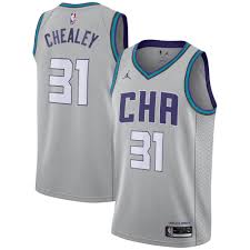 You have the home colors and away colors to work with. Charlotte Hornets Nike City Edition Swingman Jersey Joe Chealey Mens