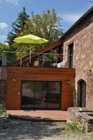 Amenagement D Une Grange Existante En Residence Secondaire Sica 12 Aveyron Amenagement Grange Grange Maison Style
