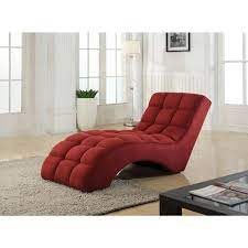 Star Home Living Rot Getufteter Chaiselongue Sessel Mobel In 2021 Red Chaise Lounge Tufted Chaise Lounge Chaise Lounge Chair