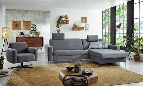 Ein sofa system der albert ponsel gmbh & co. Ponsel Time Eckcouch In Grau Mobel Letz Ihr Online Shop