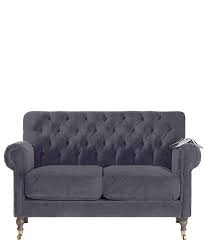 Can we sit on a rooftop and watch stars dissolve into smoke rising from a chimney? Mrs Jones Deep Buttoned Velvet Sofas