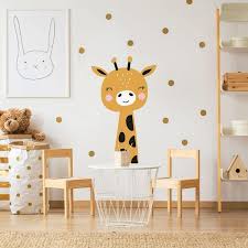 Wandtattoo Kinderzimmer Baby Giraffe In 2020 Baby Wandtattoo Wandtattoo Kinderzimmer Wandtattoos Kinderzimmer