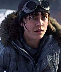 Battlefield 5 Solveig Fia Bjornstad Jacket With Fur Hood Leather Jacket Cotton Jacket Fur Hood Jacket