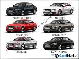 A6 Colours Audi Colour Options Audi Audi A6 Cars