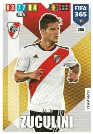El volante central de river plate, bruno zuculini, sin continuidad en el último semestre, podría regresar a jugar al fútbol italiano ya que el hellas verona mantiene la mitad de los derechos. Bruno Zuculini Ca River Plate Fifa 365 2020 Adrenalyn Xl Card 308
