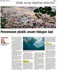 Dec 13, 2018 · pencemaran plastik merupakan isu global yang tidak dapat dielakkan. Pencemaran Plastik Ancam Hidupan Laut Pejabat Naib Canselor