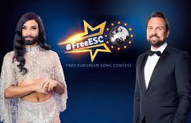 Here's how to watch eurovision online this year. Esc Sieger Conchita Wurst Und Steven Gatjen Moderieren Den Free European Song Presseportal
