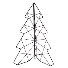Enjoy free delivery over £40 to most of the uk, even for big stuff. 50x Led Christmas Tree Metal Mesh Black H 48 Cm Adam Meinelampe