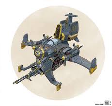 Shenglam Artstation Com Concept Car Design Dieselpunk Spaceship Concept