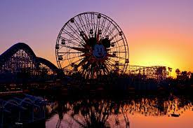 Sunset At Disney California Adventure Disney California Adventure Disneyland California Disneyland Photography