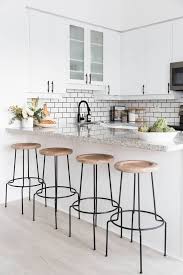 Stephanie Sterkovski S Minimalist 800 Square Foot Home Is A Small Space Dream With Images Kitchen Design Small Kitchen Tiles Design Condo Kitchen