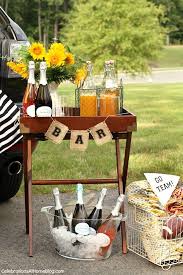 Stylish Tailgating With The Girls Brunch Decor Tailgate Decorations Tailgate Party