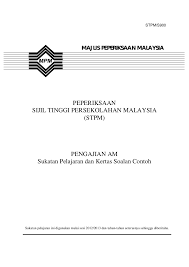 Stpm pengajian am trial kelantan penggal 1. 900 Sukatan Pelajaran Pengajian Am Stpm Baharu