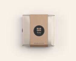 Burger Box Package Mockup In 2020 Burger Box Burger Packaging Food Mockup