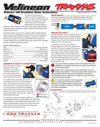 velineon 380 brushless motor instructions covers parts 3371