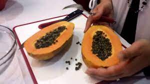 How To Clean, Cut And Eat A Papaya! - Youtube