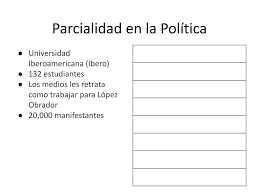 Significado de parcialidad | sinónimos y oraciones con ejemplos de uso de parcialidad. Ppt Parcialidad De Los Medios En Mexico Powerpoint Presentation Free Download Id 5894261