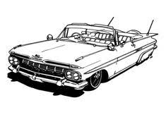 Revell american model 1/25 1966 chevy impala ss plastic model 14497. 26 Lowrider Cars Coloring Pages Ideas Cars Coloring Pages Lowrider Cars Coloring Pages