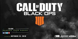 call of duty black ops 4 code redemption