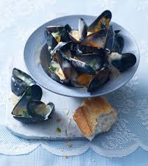 Mussels With Tarragon And Creme Fraiche Creme Fraiche Recipes Mussels Recipe Recipes