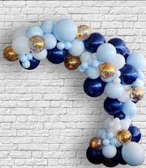 Wedding Balloon Dattelpalme Com 151pcsset Balloon Blue Confetti Decoraciones De Globos Para Ho In 2020 1st Birthday Balloons Wedding Balloons Its A Boy Balloons