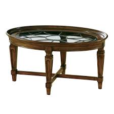 Finished in wexford, a special application of black glaze rubbed into raised oak grain. Hekman Metal Grille Coffee Table 7 2827