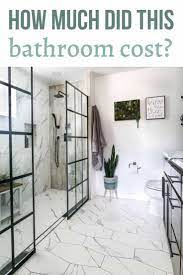 Are You Wondering How Much Does It Cost To Remodel A Bathroom In This Article We Re Sharin Bathroom Cost Bathroom Renovation Cost Modern Bathroom Renovations
