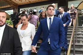 It is alleged elliott and lichaa were then involved in a heated confrontation. Sheepish Bulldogs Player Adam Elliott Leaves Court After Nude Mad Monday Celebration Daily Mail Online