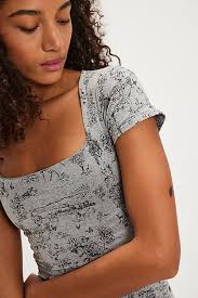 Free People Just For Now Tee In Quarry