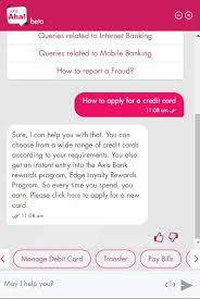 Axis bank offers internet banking services, personal banking services including accounts, cards, loans, investment options to personals, corporates and nris. Axis Aha Making Banking Worth Talking About Axis Bank