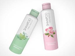 How tall should a shampoo bottle be in a shower? Hdpe Shampoo Bottles Disctop Cap Psd Mockup Psd Mockups