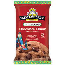 It has been several years since we stopped in for i am not sure what brand this is, but if i had to guess, i would say energ? Gluten Free Chocolate Chunk Cookie Dough Immaculate Baking Company Gluten Free Chocolate Chunk Cookie Dough