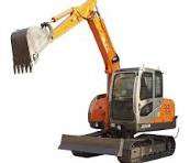 Jg75L Mini Backhoe Track Excavator Chain Excavator Crawler ...