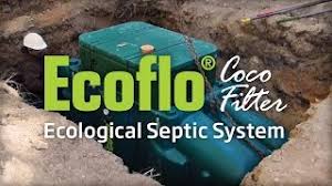 Ecoflo Coco Filter Installation Of A Polyethylene Model Youtube