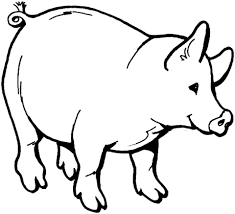 Desenho De Porco Sorrindo Para Colorir Desenhos Para Colorir E Imprimir Gratis