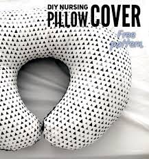 The boppy pillow pattern is the same as the pillow pattern. Diy Nursing Pillow Cover Cassie Scroggins