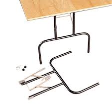 Waddell 29 In H Folding Metal Table Leg Metal Table Legs Folding Table Legs Table Legs