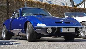 Blue Opel Gt Opel Vauxhall Vette