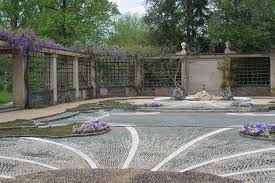 The Garden At Dumbarton Oaks Landscape Design Oaks Pebble Mosaic