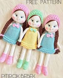 lovable amigurumi ideas and free crochet patterns handmade dolls patterns crochet doll pattern doll patterns free