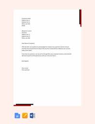 Release of payment letter format. 11 Payment Acknowledgement Letter Templates Pdf Doc Free Premium Templates