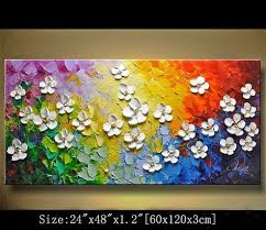 Contemporary Wall Artpalette Knife Paintingcolorful Texture Painting On Canvas Abstract Painting Abstract Art Painting
