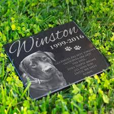 Personalized Memorial Pet Stone For Dog Cat Laser Engraved Etsy In 2021 Pet Memorial Stones Pet Headstones Personalized Dog Memorial