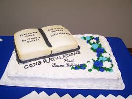 Did you know that october is pastor appreciation month? Religious Cakes