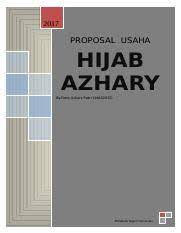 Hal ini berkaitan dengan keberadaan proposal. Proposal Hijab Gambaran
