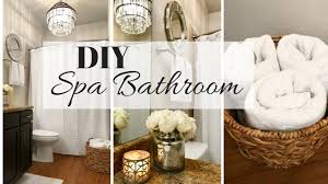 Spa Bathroom Decor Ideas Small Bathroom Makeover Youtube Spa Bathroom Decor Small Bathroom Makeover Small Bathroom Decor