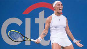 Kuznetsova slammed 23 forehand winners while her rival could manage just seven total winners in the match. Two Time Grand Slam Winner Svetlana Kuznetsova Saves Four Match Points Wins Washington Wta Title