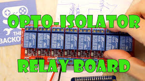 Loss of ability to communicate with a pc connected to the arduino by usb. Groovy 8 Way Opto Isolated Relay Board Youtube